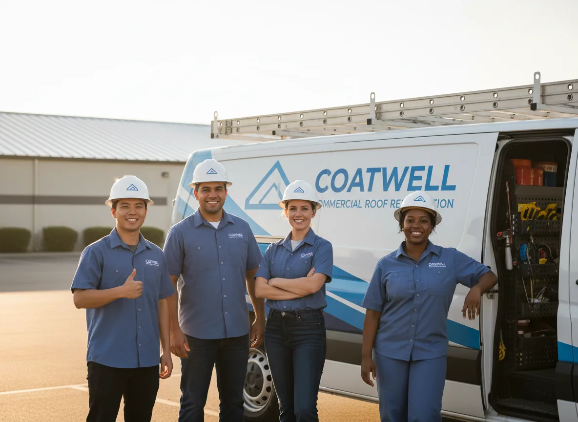 Commercial roof coating company in Millville, MN
